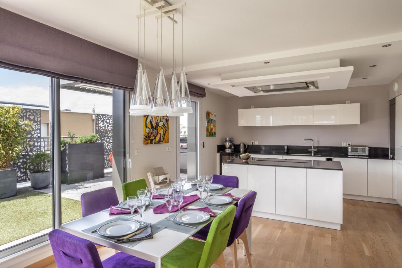 Illanka - Appartement 3 Chambres Avec Parking Et Terrasse Proche Gare Rennes Ngoại thất bức ảnh